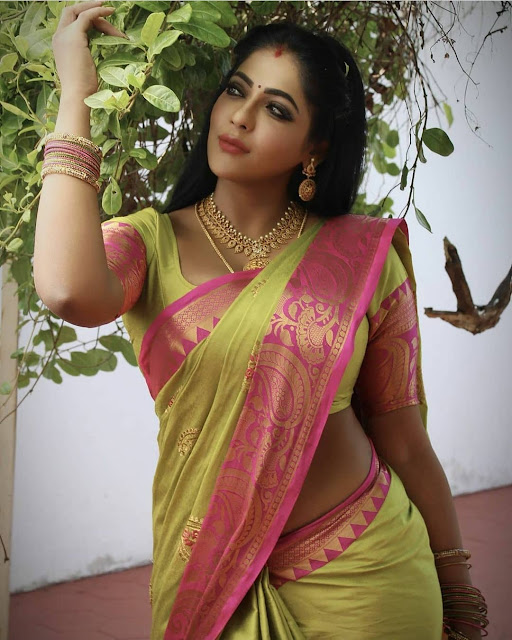 Reshma Pasupuleti Saree Photos 10