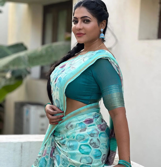 Reshma Pasupuleti Saree Photos 3