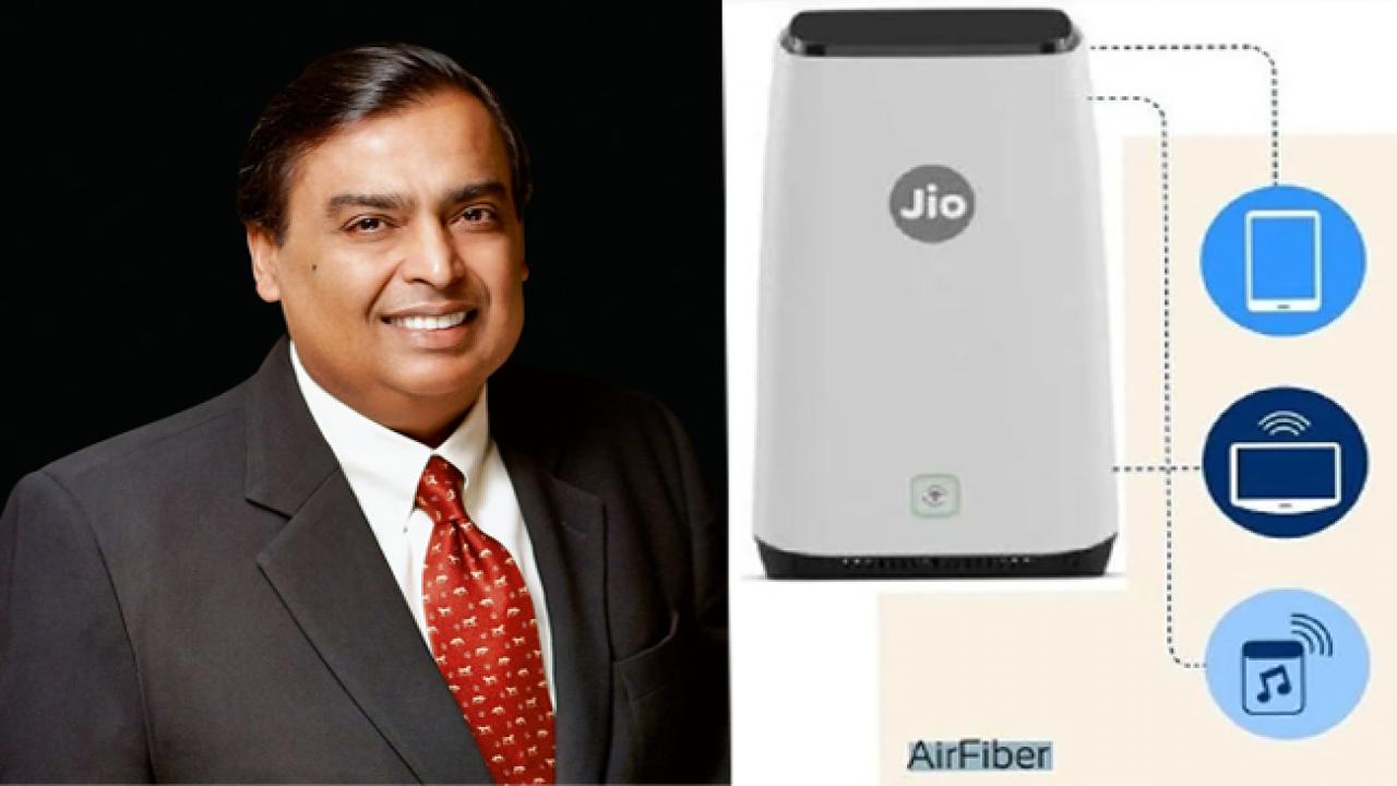 jio launches Jio AirFiber internet